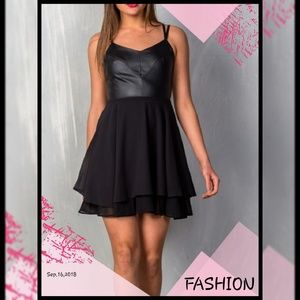 CRISS CROSS BACK CAMI DRESS